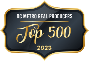 DC Metro Real Producers Top 500 2023 Badge